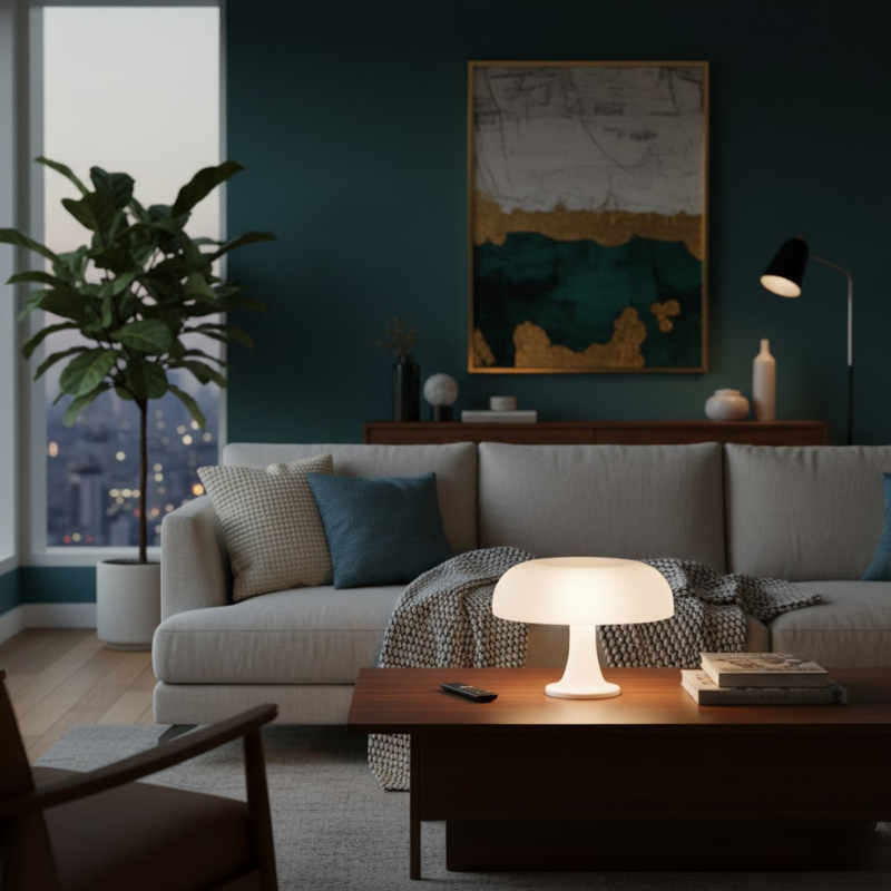 Soft glow Bedside table lamp