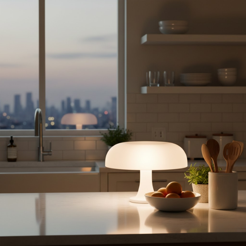 Soft glow Bedside table lamp